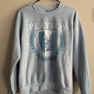 PACSUN Light Blue Crewneck